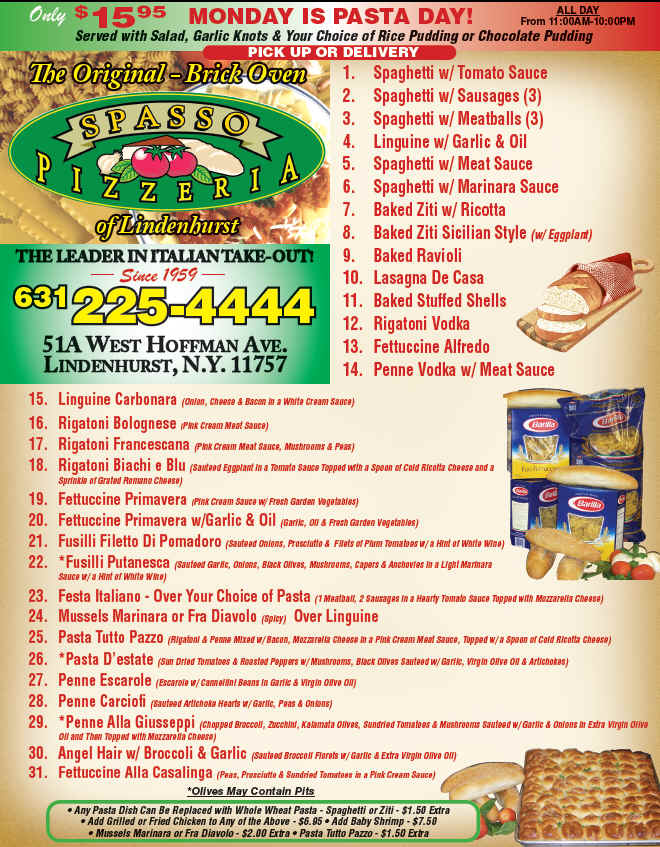 Spasso's Pizzeria